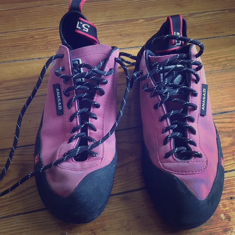 Anasazi climbing shoes